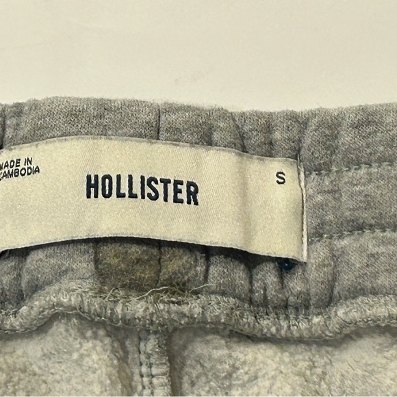 Hollister Heather Gray Soft Cotton Shorts - Picture 4 of 6